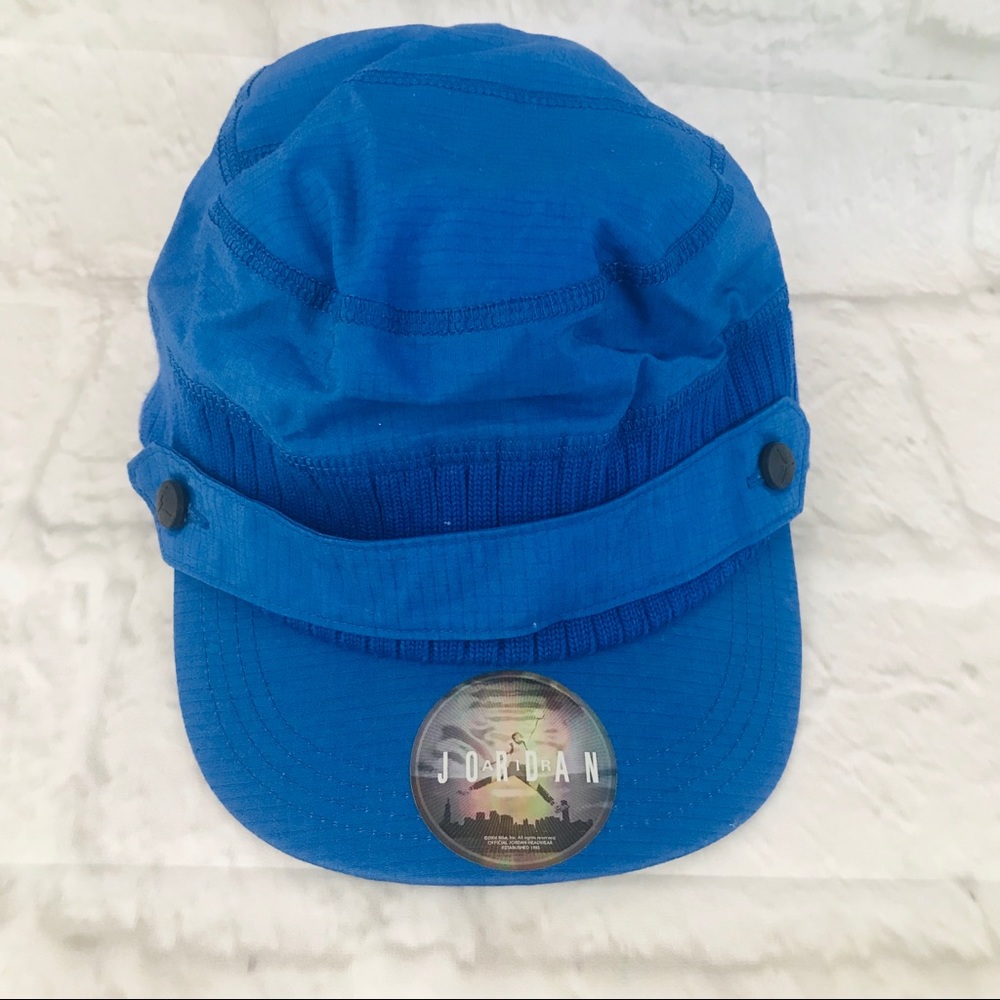 Men’s Jordan Blue Hat Size Medium/ Large A09